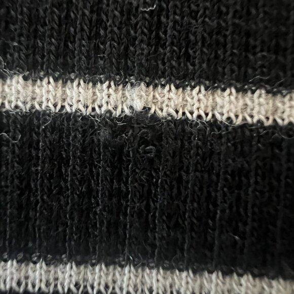 Marine Layer Long Sleeve Striped Ribbed Top (S) - Picture 9 of 14